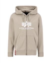 Alpha Industries Basic Zip Hoody - vintage sand