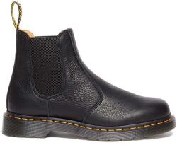 Dr. Martens bőr bokacsizma 2976 fekete, női, lapos talpú, DM31989001 - fekete Női 39