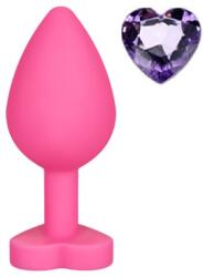 Mokko Toys Dop Anal Brighty, Small, Silicon, Roz/Mov Deschis, Mokko Toys