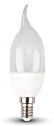 Schrack Bec LED lumânare 4W E14 flacără 3000K, 320lm, 200° (LIVT4164)