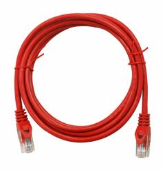 Schrack Patchcablu Cat. 5 neecranat RJ45 rosu 5m (H5ULR05K0R)