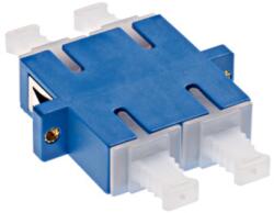 Schrack Premium SC-Duplex Coupling SM Polymer case blue (HELK000031)