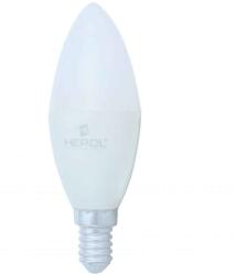 Lohuis Lighting Bec LED HEPOL, forma lumanare, E14, 8W, 25000 ore, 3000K (5948668033754)