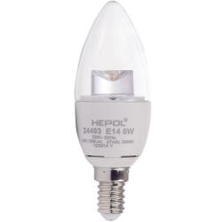 Lohuis Lighting Bec LED HEPOL, forma lumanare, E14, 6W, 30000 ore, lumina calda (5948668024493)