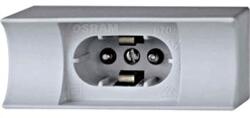 Schrack RAL1 Holder for socket S14d, for lamps with 1 socket, grey (LIZLFA0945)