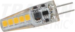 TRACON Sursă de lumină LED cu înveliș din siliconn12 VAC/DC, 2 W, 3000 K, G4, 180 lm, 270°, EEI=F (LG4X2W)