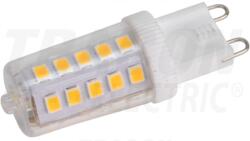 TRACON Sursă de lumină LED în carcasă din material plasticn230 VAC, 3 W, 4000 K, G9, 350 lm, 270°, EEI=E (LG9X3NW)