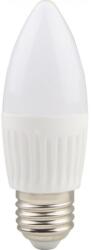 SPN Bec LED lumanare cu baza din ceramica, model C37, 9W=75W, 2700K, lumina calda, dulie E27 (SPNSPN6524E)