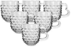 Altom Design Set de pahare de sticlă Altom Hearts, 310 ml, 6buc