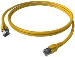 Schrack Patchcablu Cat. 6a/10GB ecranat RJ45, LS0H, galben 2m (H6GTY02K0Y)