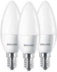 Philips Set 3 Becuri LED Philips lumanare B35 FR Set 3x5.5 40W 2700K 470lm E14 (929002968433)