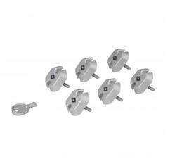 Legrand Set of 6 locking caps pentru French/German standard outlet + 1 key - pentru PDU LCS³ (646890)