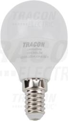 TRACON Sursa de lumina LED, formasferica, cu LED SAMSUNG LMGS455NW 230V, 50Hz, 5W, 4000K, E14, 400 lm, 180°, G45, SAMSUNG chip, EEI=A+ (LMGS455NW)