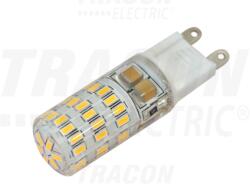 TRACON Sursa de lumina LED cu invelis din silicon LG9S4NW 230 VAC, 4 W, 4000 K, G9, 300 lm, 360°, EEI=A+ (LG9S4NW)