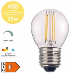 där lighting group Sursa de iluminat (Pack of 5) LED Golf Ball Light Bulb (Lamp) ES/E27 4W 400LM (BUL-E27-LED-22 DAR LIGHTING)
