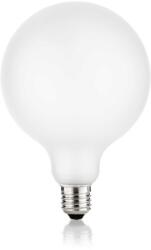 Ideal Lux E27 globo d125 08w 3000k cri80 satin intera dimm Alb (277813 IDEAL LUX)