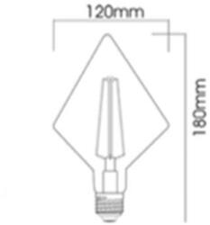 BRAYTRON Sursa de iluminat, bec FILAMENT DM110 4W E27 ADVANCE 2200K (BB50-00420)