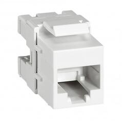 Legrand Keystone RJ 45 priza cat. 6 - UTP 110 - 8 contacts 90° (632705)