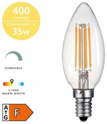 där lighting group Sursa de iluminat (Pack of 5) LED Candle Light Bulb (Lamp) SES/E14 4W 400LM (BUL-E14-LED-13 DAR LIGHTING)