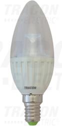 TRACON Sursa de lumina LED, lumanare transparenta LGYT5W 230 VAC, 5 W, 2700 K, E14, 370 lm, 250° (LGYT5W)