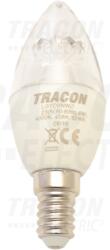 TRACON Sursa LED, lumanare cu posib. de regl. fluxului luminos LGYD6NWO 230 V, 50 Hz, E14, 6 W, 470 lm, 4000 K, 240°, EEI=A+ (LGYD6NWO)