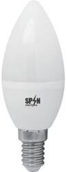 SPN Bec Led Lumanare E14, model C37, 7W=60W, 2700K, lumina calda (SPNSPN6421D)