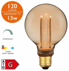 där lighting group Sursa de iluminat (Pack of 5) LED Medium Globe Light Bulb (Lamp) ES/E27 3.5W 120LM (BUL-E27-LEDV-10 DAR LIGHTING)