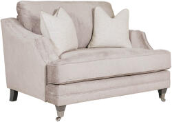 London House Fotoliu Belvedere Snuggle catifea Chenille Mink - Fix (VL155)