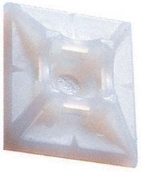 ELMARK Suport Cu Adeziv Pentru Bride Mt-30 (100buc) Alb (500043)