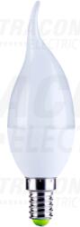 TRACON Sursa LED, forma de lumanareflacara , opal LGYF5NW 230 V, 50 Hz, 5 W, 4000 K, E14, 380 lm, 250° (LGYF5NW)