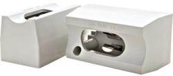 Schrack RAL1 Holder for socket S14s, for lamps with 1 socket, white (LIZLFA1530)