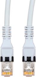 Schrack Patchcablu Cat. 6a push pull ecranat RJ45 gri 10GB, LS0H, 1, 5m (H6GPG01K5G)