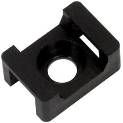 IEK Platpentrum pentru screw PM 22x26x6mm Negru (100pcs) (UHP33-22-16-6-100-K02)