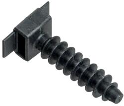 IEK Dowel base BD 30x10mm pentru Brida Negru (100 pcs) (UHP32-30-10-100-K02)