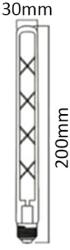 BRAYTRON Sursa de iluminat, bec FILAMENT T30 200 DIMMABLE 6W E27 ADVANCE 2200K (BB62-60620)