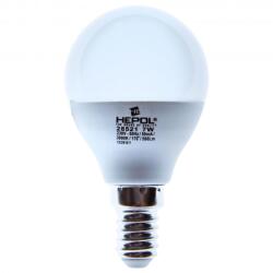Lohuis Lighting Bec LED ECOLINE HEPOL, forma sferic, E14, 7W, 20000 ore, lumina calda (5948668028521)