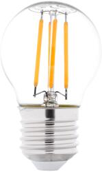 Total Green Bec LED Filament Sferic G45 4W E27 2700K (EL0058242) - materialeelectrice