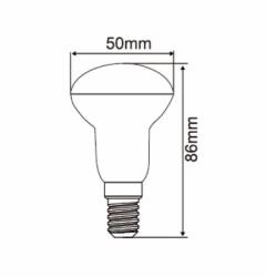 BRAYTRON Sursa de iluminat, bec R50 6W E14 ADVANCE 3000K (BA34-00610)