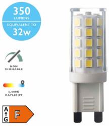 där lighting group Sursa de iluminat (Pack of 10) LED G9 Light Bulb (Lamp) 3.5W 400LM 5000K (BUL-G9-LED-5 DAR LIGHTING)