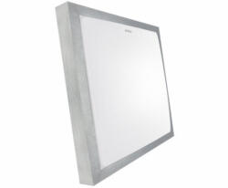 STRÜHM Strühm Alex 12 W-os 250x250 mm négyzet alakú natúr fehér mennyezeti lámpa IP44-es védettségű (2281)