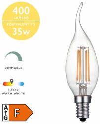 där lighting group Sursa de iluminat (Pack of 5) LED Candle Light Bulb (Lamp) SES/E14 4W 400LM (BUL-E14-LED-14 DAR LIGHTING)