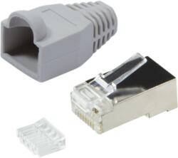 Schrack Conector RJ45 pt flex Cat. 6 ecranat incl. manson gr, 100 buc (Q7151792S6)