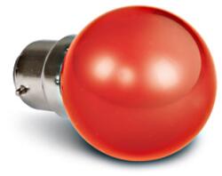 Schrack 9G01/R/B, RED LED BALL LAMP 0, 5w B22 230v (LID13221)