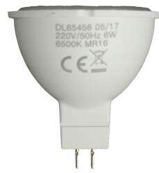 SPN Bec Led Mr16 model R50, 6W=50W, 6500K, lumina rece (SPNDL65456)