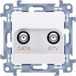 Simon Piza RTV-DATA terminala, alb (SKCAD1.01/11)