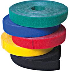 Schrack Colier velcro rosu 16mmx4m (Q7KB0416-R)
