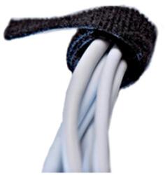 Schrack Colier Velcro negru 16mmx7, 5m (GI199975)