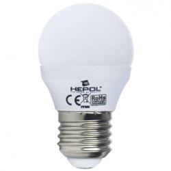 Lohuis Lighting Bec LED HEPOL, forma glob, E27, 4W, 30000 ore, lumina calda (5948668022857)