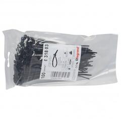 Legrand Brida - adancime 3.5 mm - L. 140 mm - sachet 100 pcs - negru (031803)