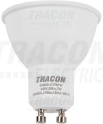 TRACON Sursa de lumina spot cu LEDSMD, carcasa din mat. plastic SMDGU1075YW 230 VAC, 50 Hz, GU10, 7 W, 690 lm, 3000 K, 120°, EEI=A+ (SMDGU1075YW)